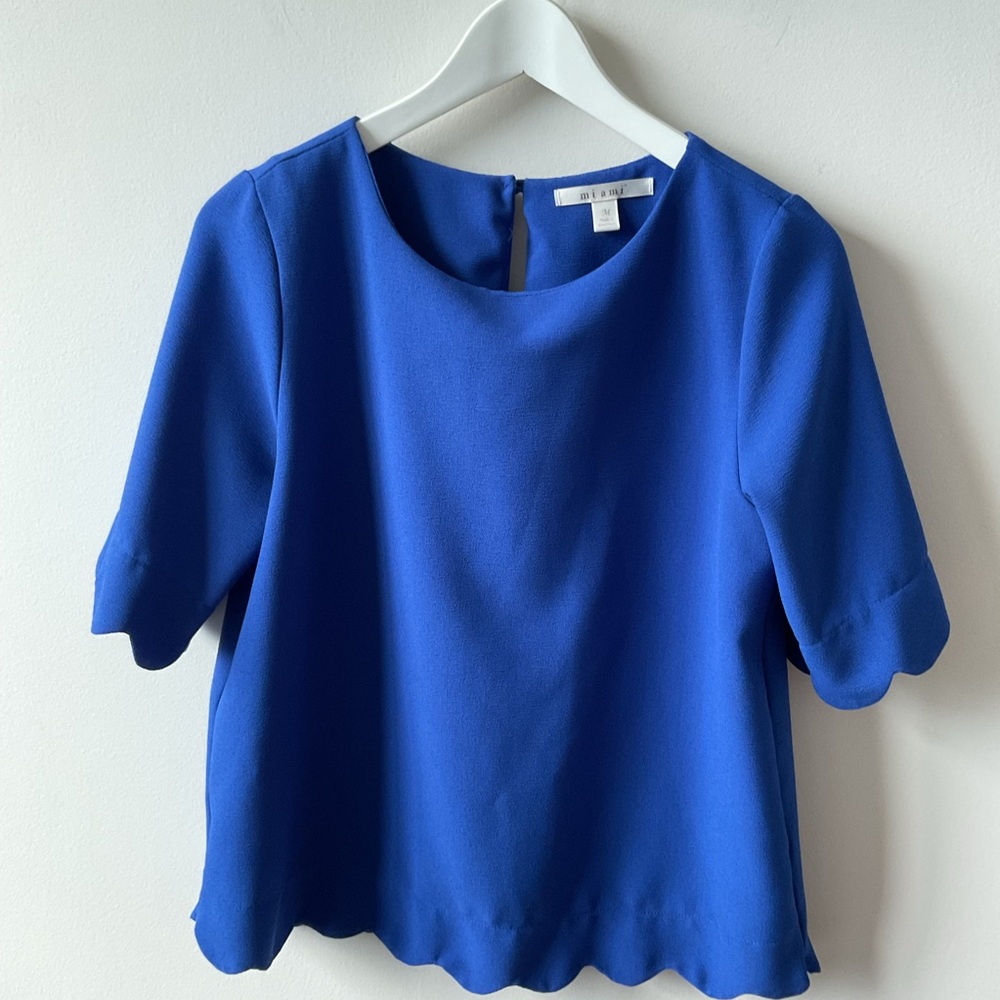 Miami Royal Blue Women's Blouse
